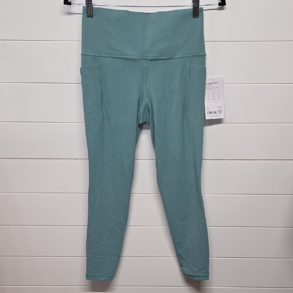 Athleta Leggings Salutation Stash 7/8 Tight Womens Size Small New